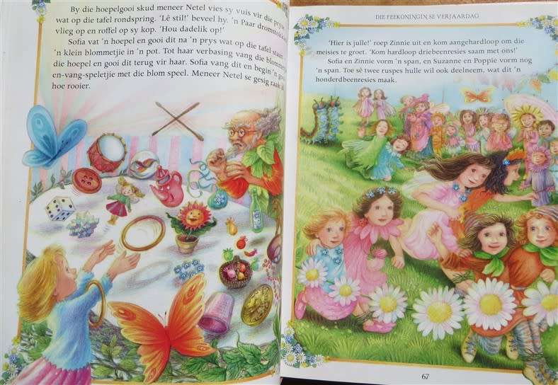 Large Hardcover - Feetjies - Vergeet My Nie