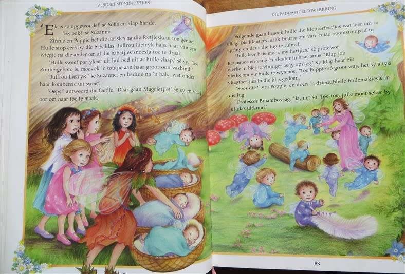 Large Hardcover - Feetjies - Vergeet My Nie