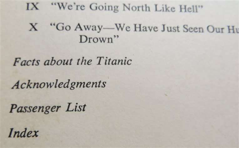 A Night to Remember - Walter Lord - RMS Titanic 1956 1st Edition