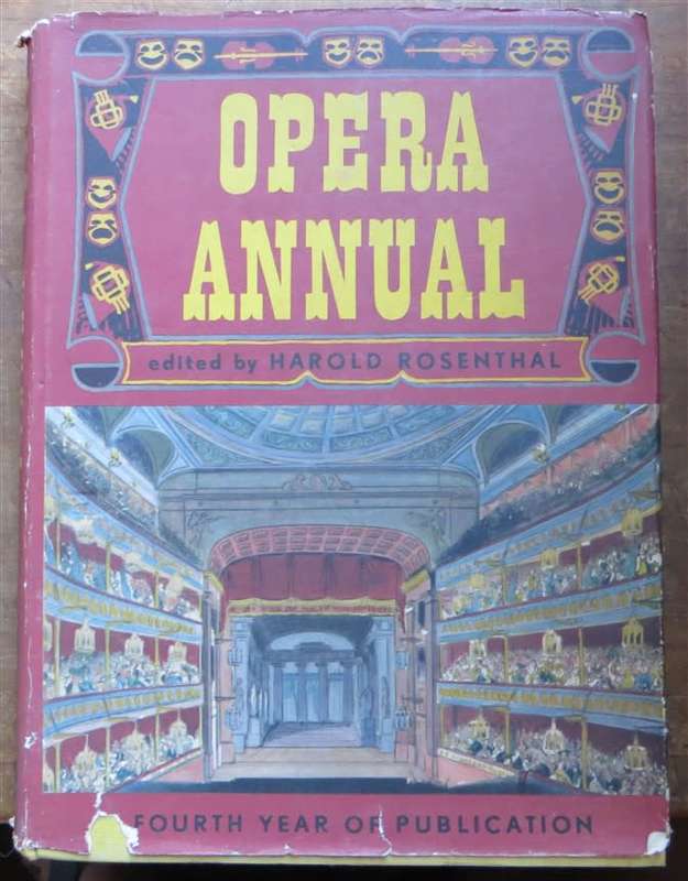 1957  Opera Annual No.4 - Edited by Harold Rosenthal