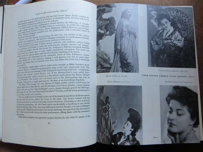 1957  Opera Annual No.4 - Edited by Harold Rosenthal