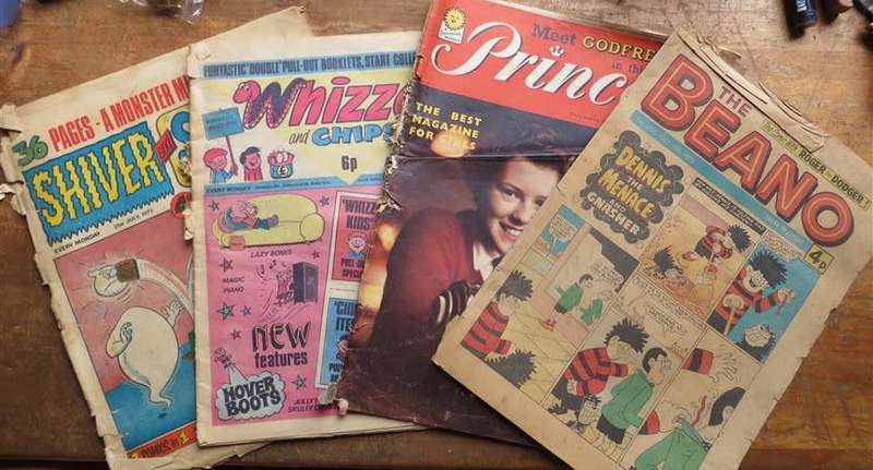 Beano + Princess + Whizzer + Shiver & Shake  Comics 1 Bid