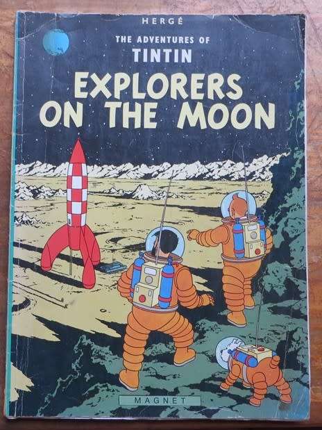 Tintin Explorers on the Moon