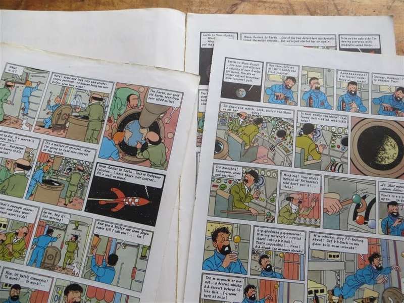 Tintin Explorers on the Moon