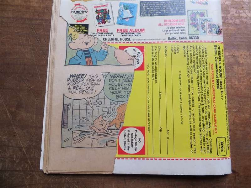 Dennis the Menace - Just Kidding Comic - Error Cutoff