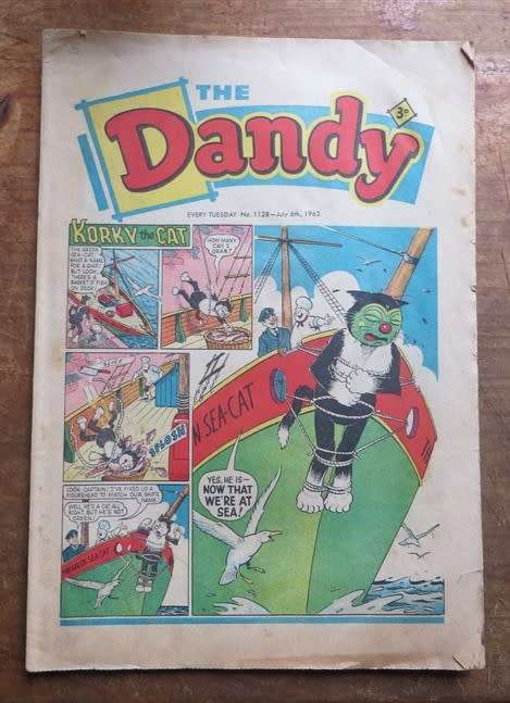 The Dandy 1963 Paper Comic