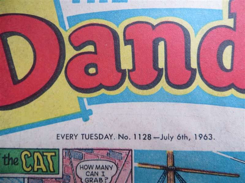 The Dandy 1963 Paper Comic