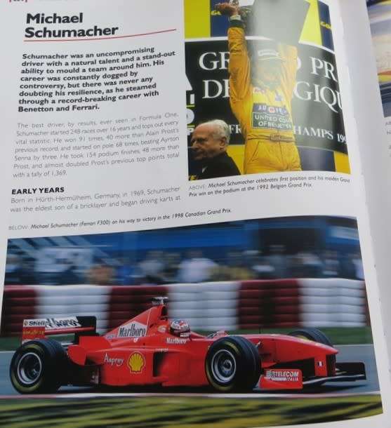 The History of Formula 1 - Hardcover - Great Pics
