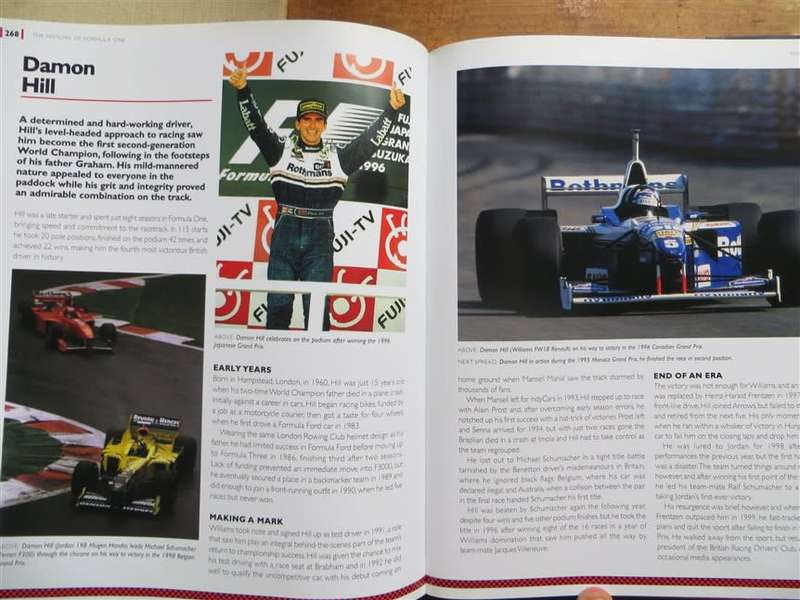 The History of Formula 1 - Hardcover - Great Pics