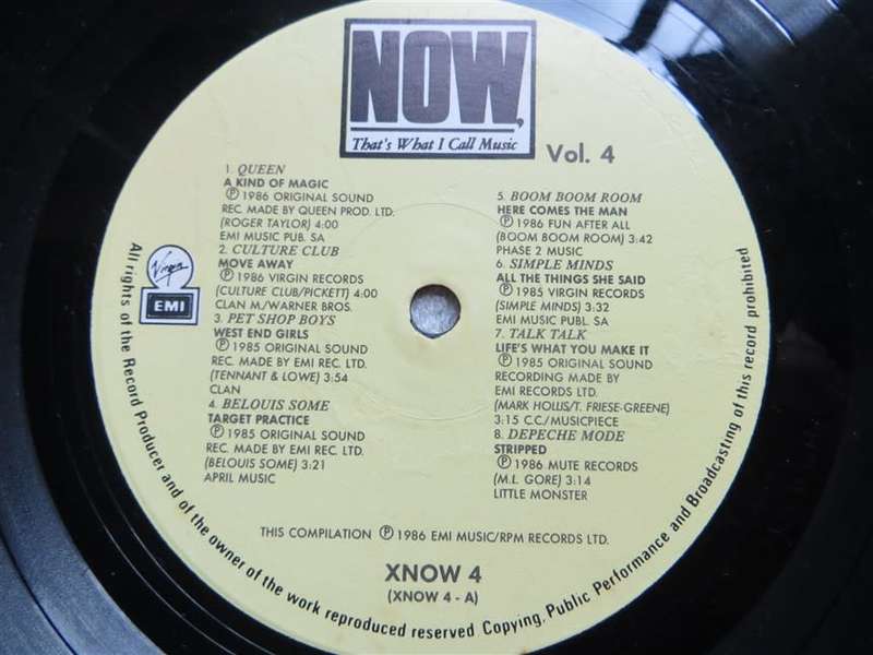 nOW THAT IS WHAT i CALL mUSIC 4 - Vintage Vinyl LP VG / see pics