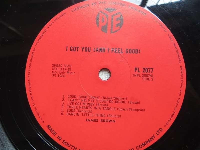 James Brown - I Feel Good - Vintage Vinyl LP - VG