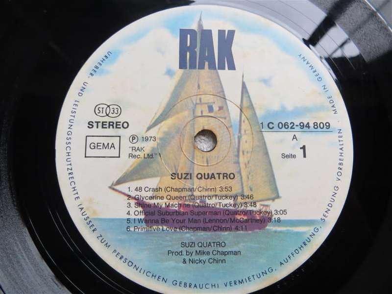 Suzi Quatro  - Vintage Vinyl LP - VG