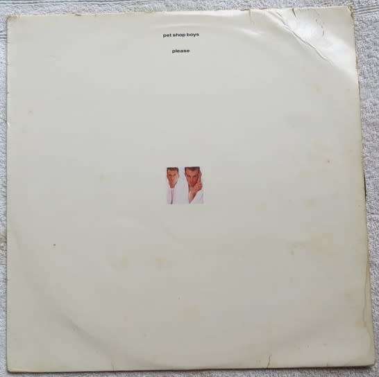 Pet Shop Boys - Please - Vintage Vinyl LP G/VG