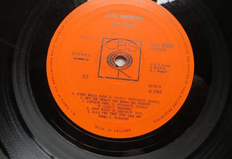 The Byrds - Fifth Dimension - Vintage Vinyl LP VG/G