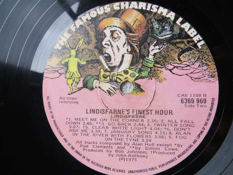 Lindisfarnes Finest Hour - Vintage Vinyl LP G/G+