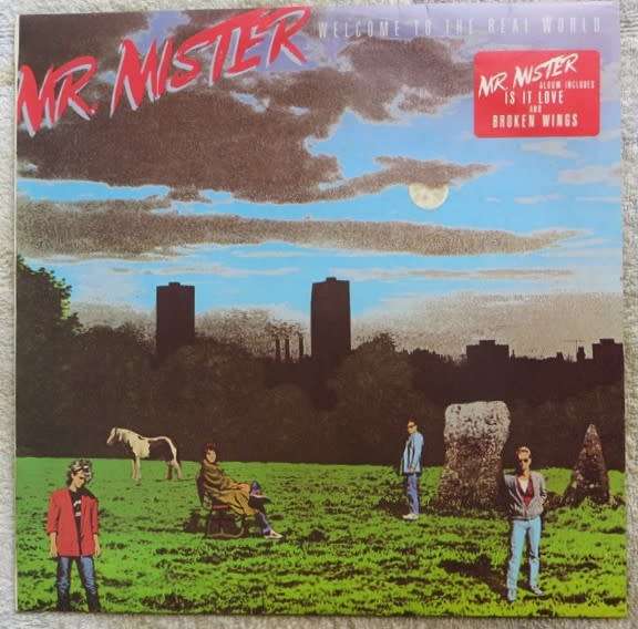 Mr Mister - Welcome to the Real World - Vintage Vinyl LP VG