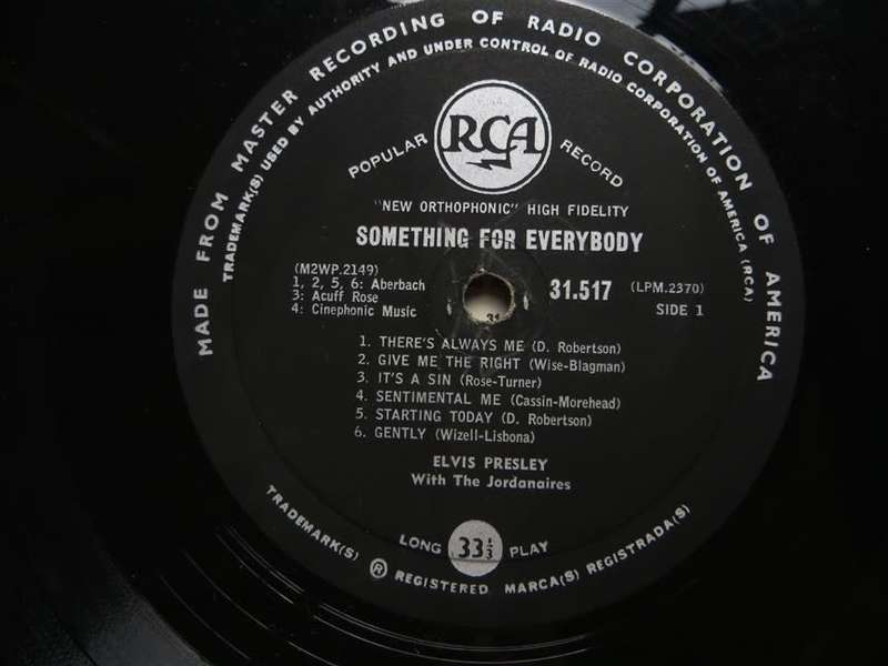 Elvis - Something for Everybody - Vintage Vinyl LP G
