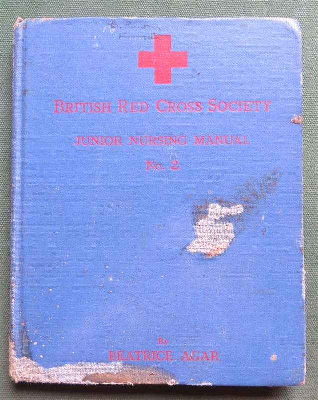 1941 British Red Cross Society - Junior Nursing Manual No.2