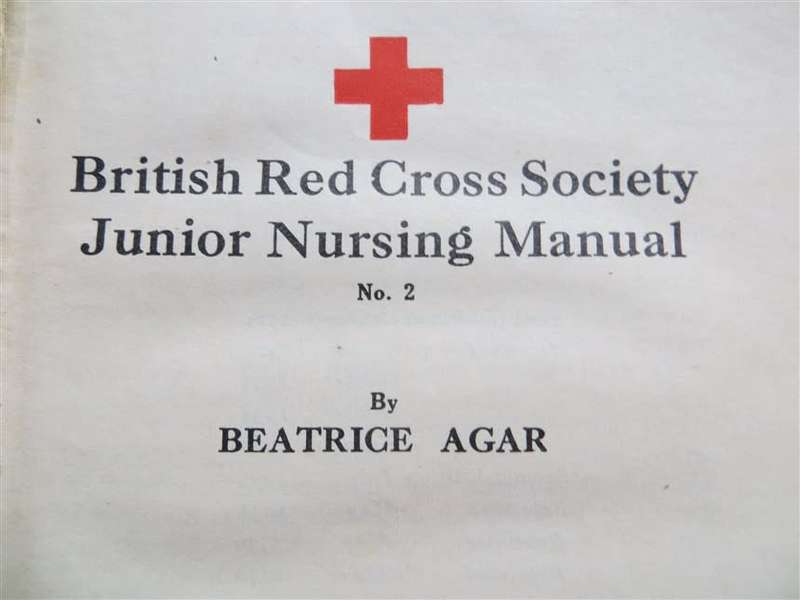 1941 British Red Cross Society - Junior Nursing Manual No.2