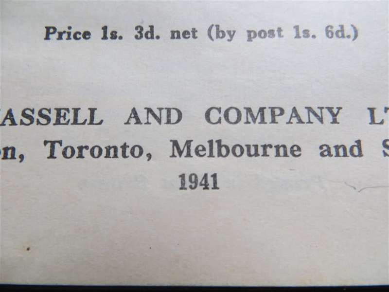1941 British Red Cross Society - Junior Nursing Manual No.2