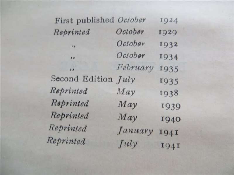 1941 British Red Cross Society - Junior Nursing Manual No.2