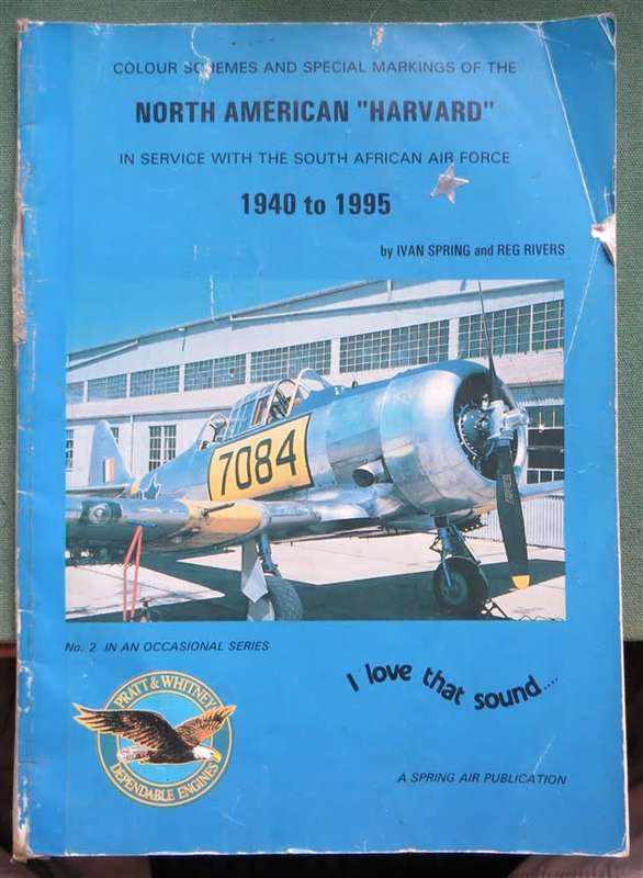 Harvard 1940-1995 in Service with SA Air Force Booklet