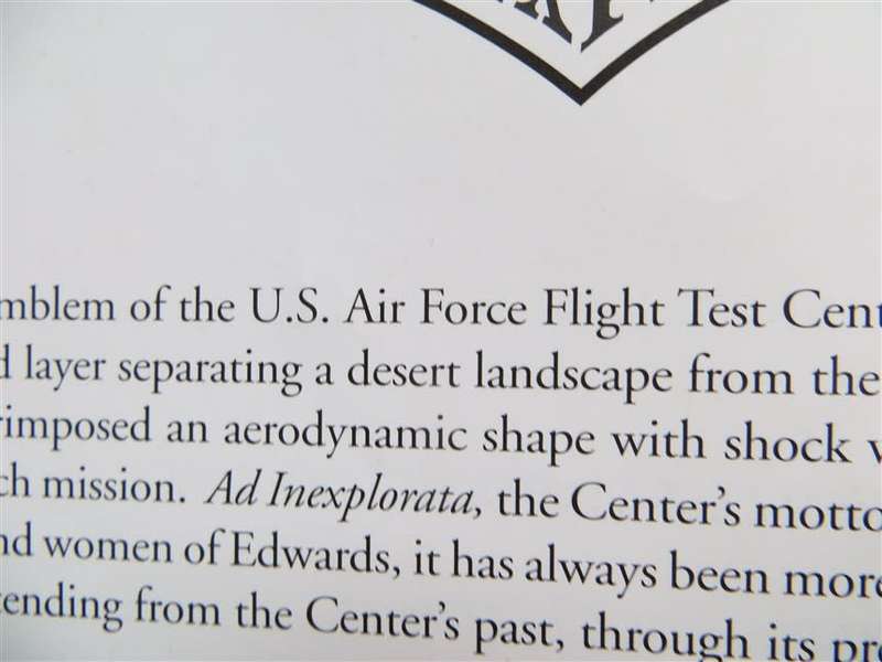Edwards Air Force Base Booklet - US Air Force Flight Test Center