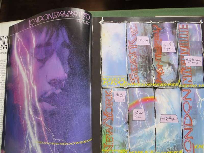 Voodoo Child - Jimi Hendrix + pre unreleased CD - Illustrated