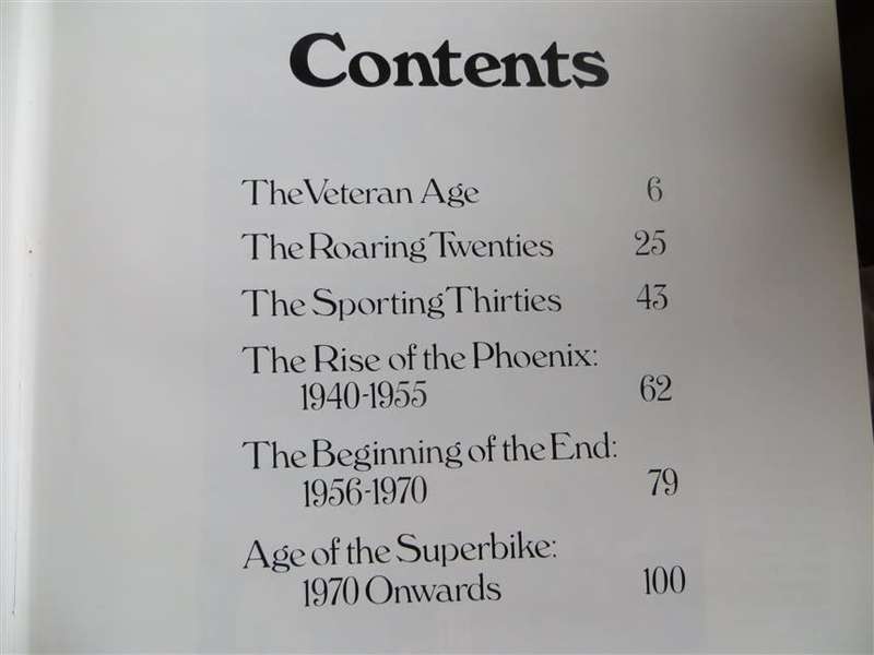 History of the Motorcycle - Hardcover - Great Pics