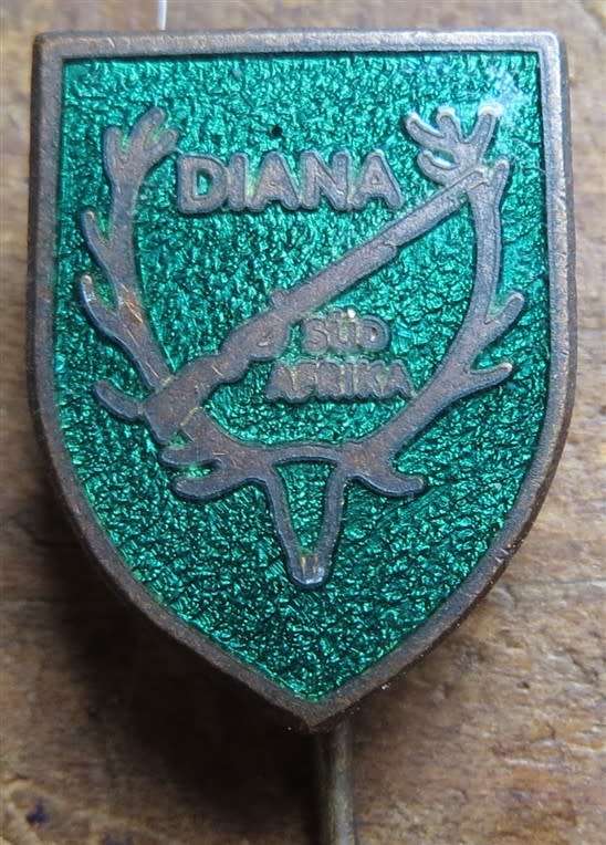 Diana Airgun Sud Afrika Pin Badge