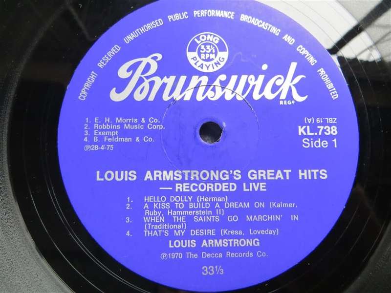Louis - Greatest Hits Vintage Vinyl LP - VG