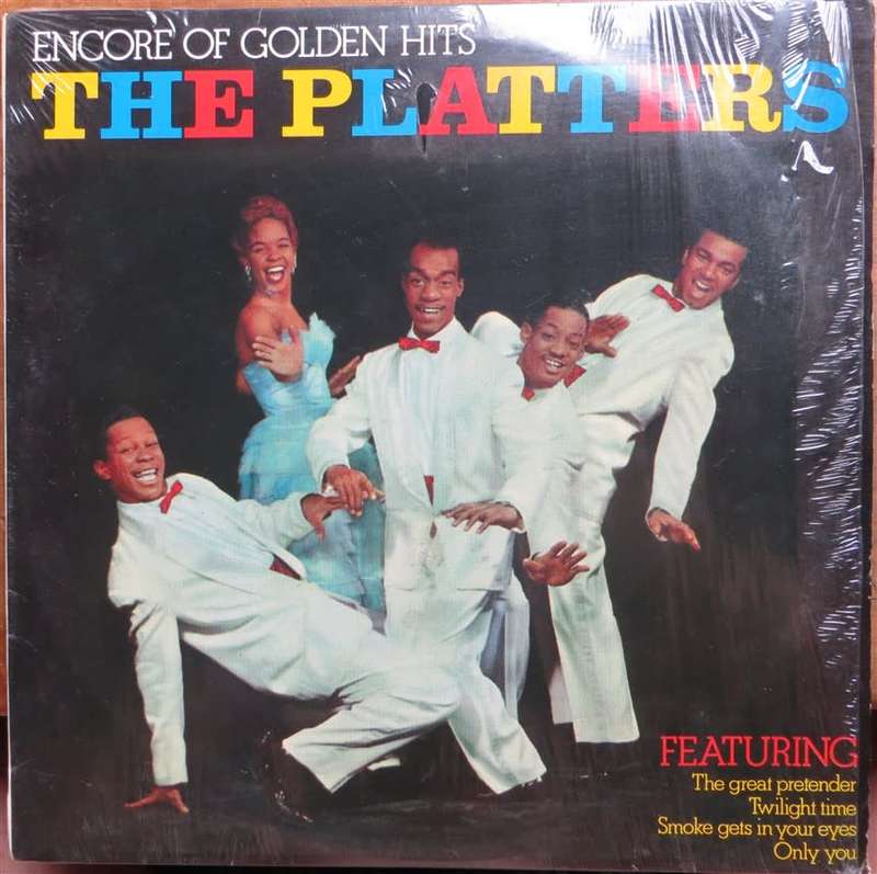 The Platters Encore of Golden Hits Vintage Vinyl LP - VG+