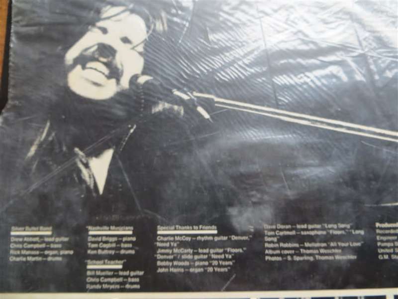Bob Seger - Seven - Vintage Vinyl LP - VG