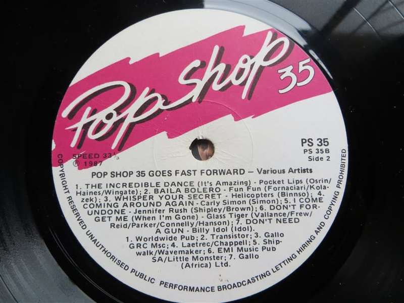 Pop Shop 35 Vintage Vinyl LP - VG