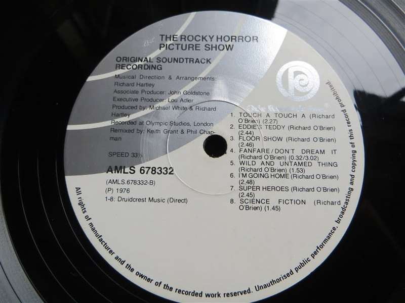 Rocky horror Picture Show Vintage Vinyl LP - VG