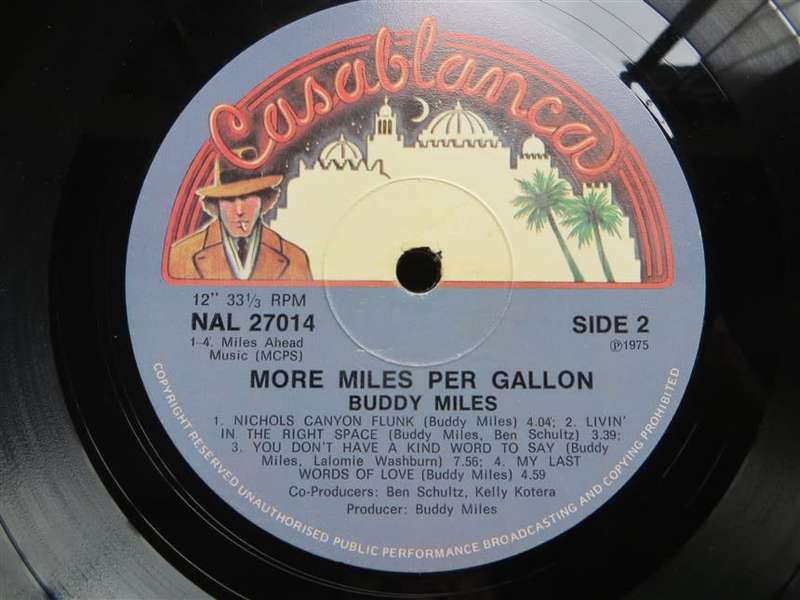 Buddy Miles - More Miles per Gallon Vintage Vinyl LP - VG