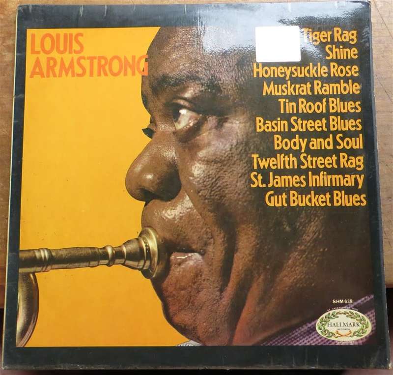 Louis Armstrong  Vintage Vinyl LP - VG