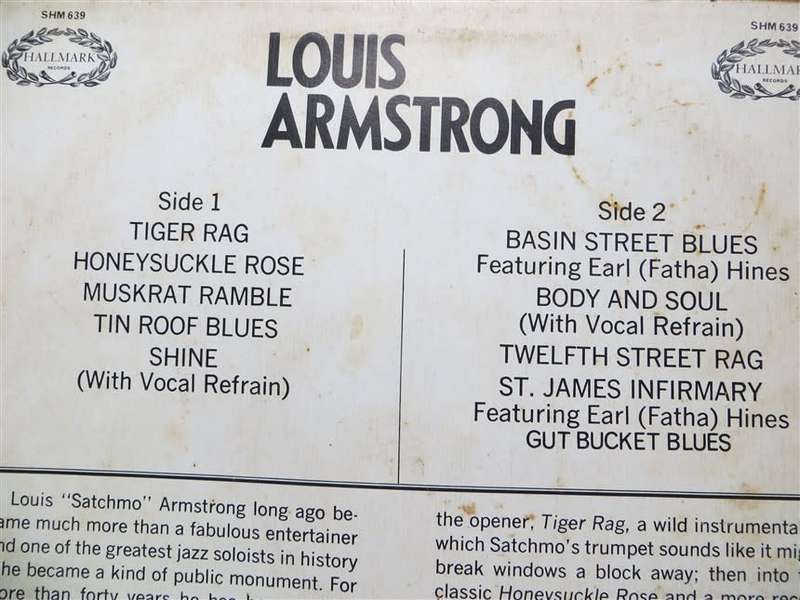 Louis Armstrong  Vintage Vinyl LP - VG