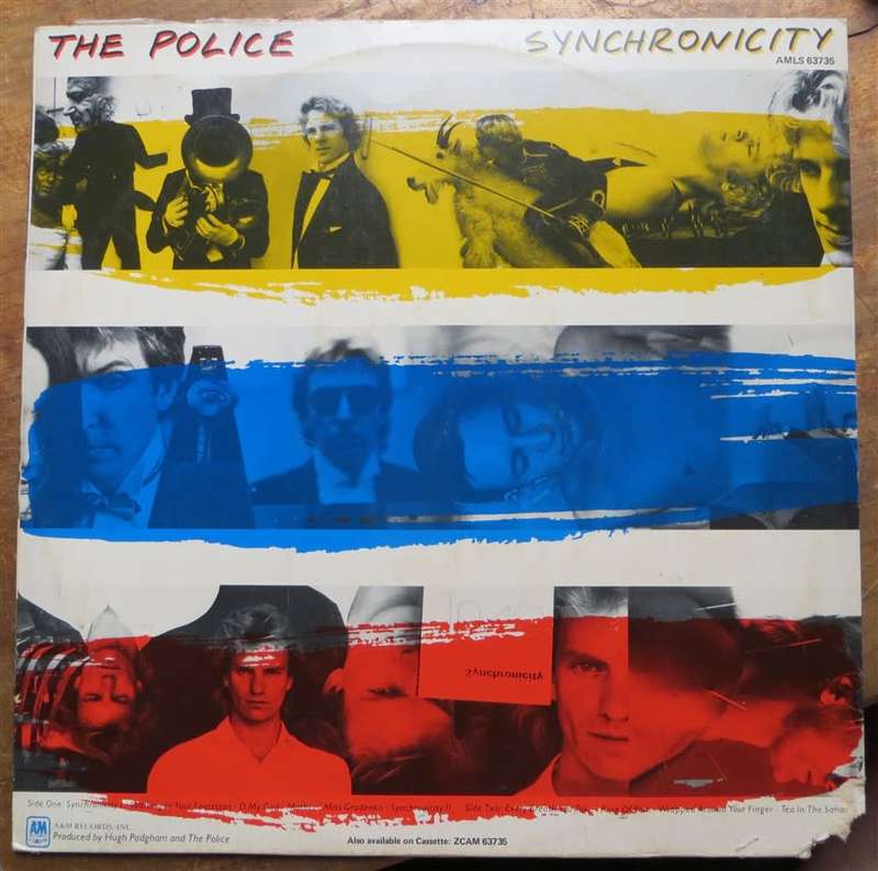 The Police - Synchronicity -  Vintage Vinyl LP - G/VG see pics