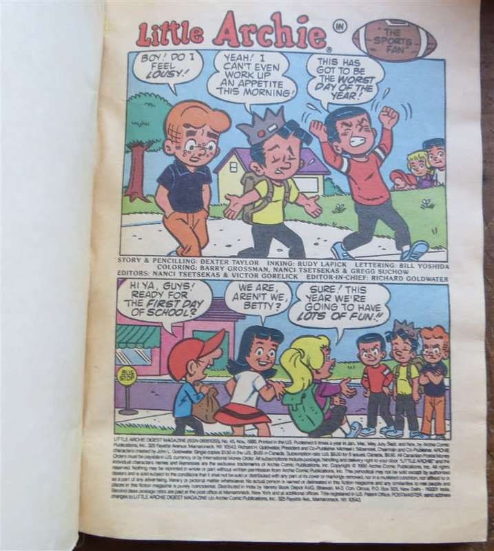 Little Archie Digest #45 Comic