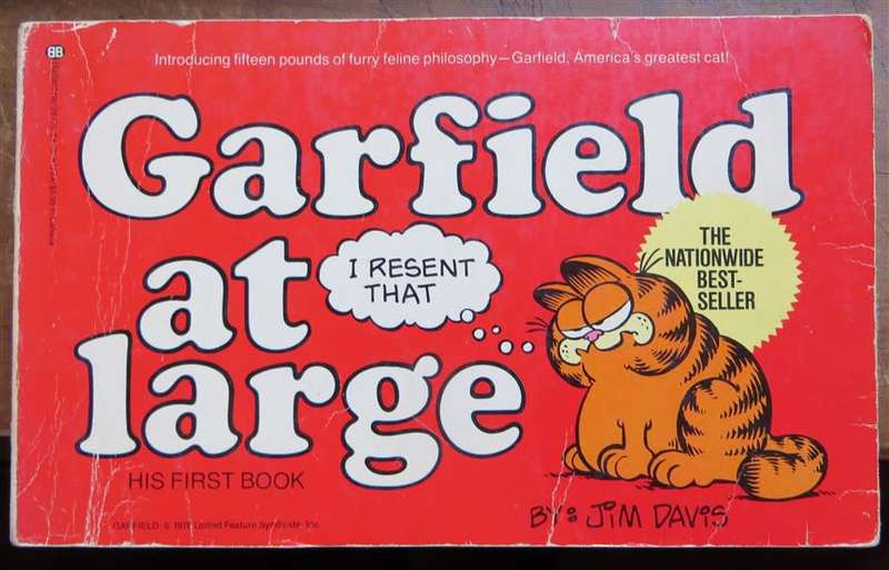 1980 Garfield at Large Comic - Jim Davis