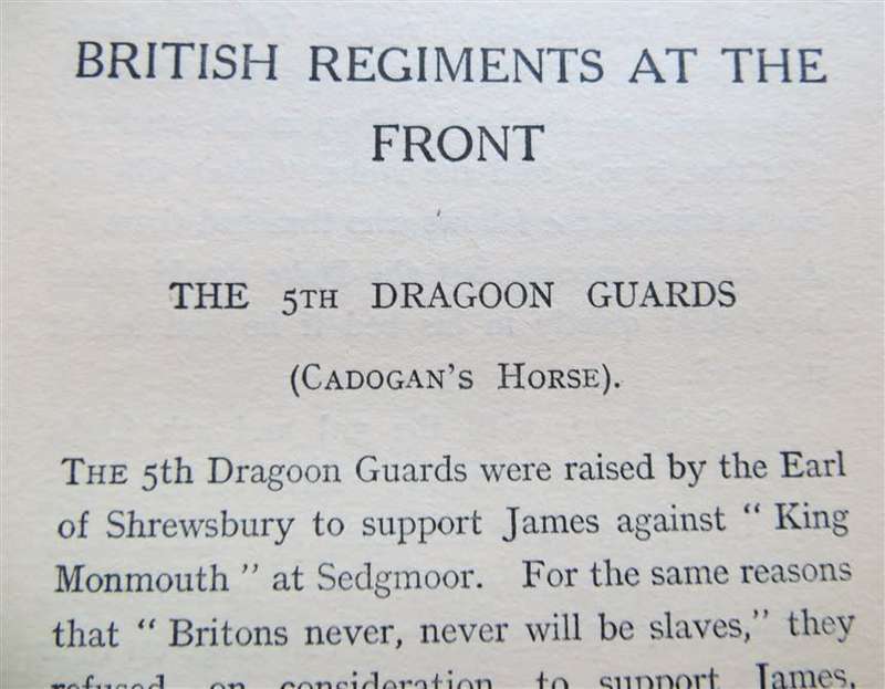 British regiments at the Front - Reginald Hodder