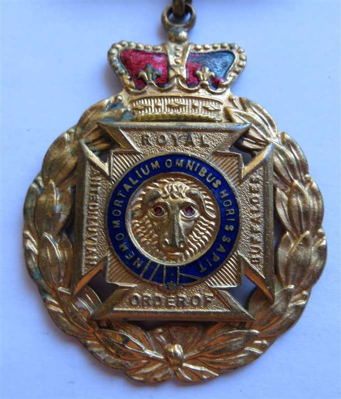 Masonic Medal - bearer of Jewel 1963 Knights Chapter Knight Guard 1962