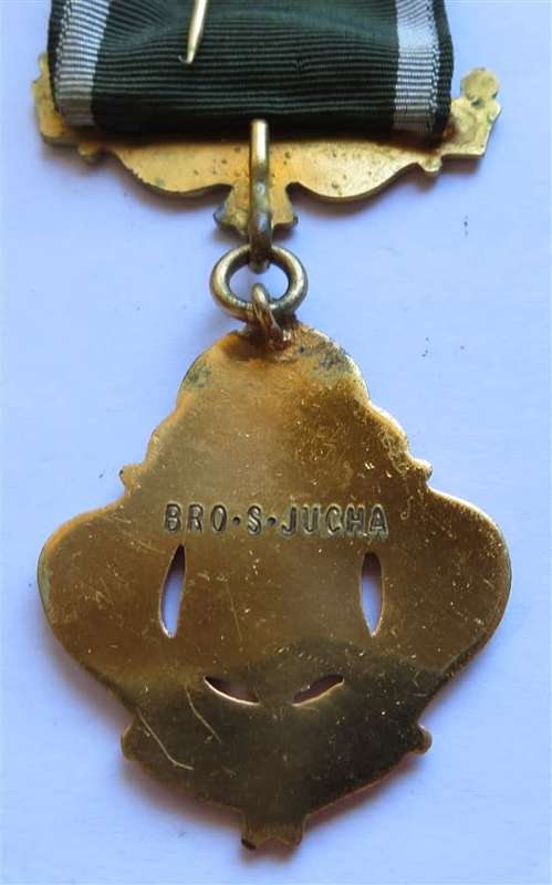 Masonic Medal - Grand Lodge of England Bro. S Jucha