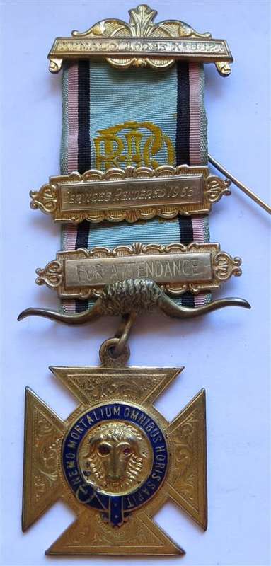Masonic Medal -  Bro. S Jucha
