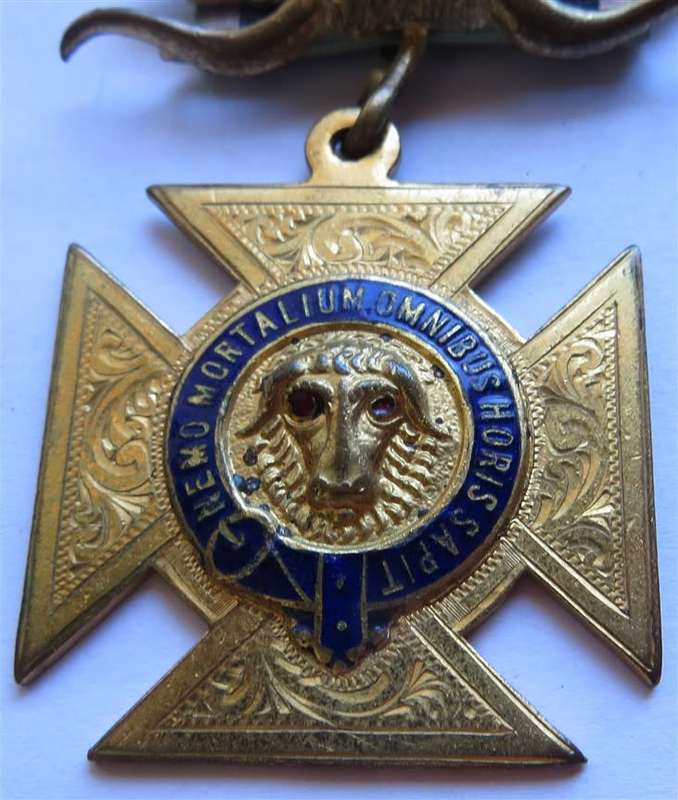 Masonic Medal -  Bro. S Jucha