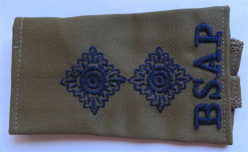 Rhodesia BSAP British South African Police Rank - Shoulder