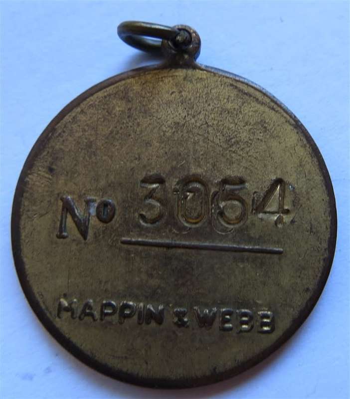 1950-51 Witwarersrand Agricultural Society Pendant Medallion