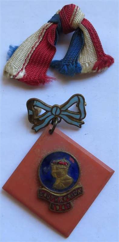 1947 South Africa Royal Visit Pendant Medallion