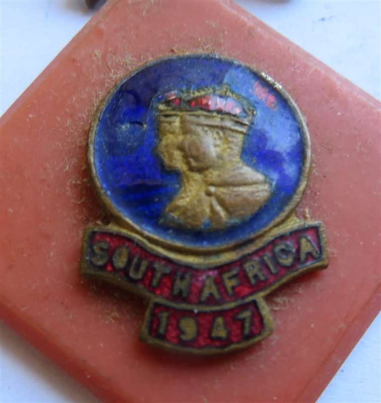 1947 South Africa Royal Visit Pendant Medallion